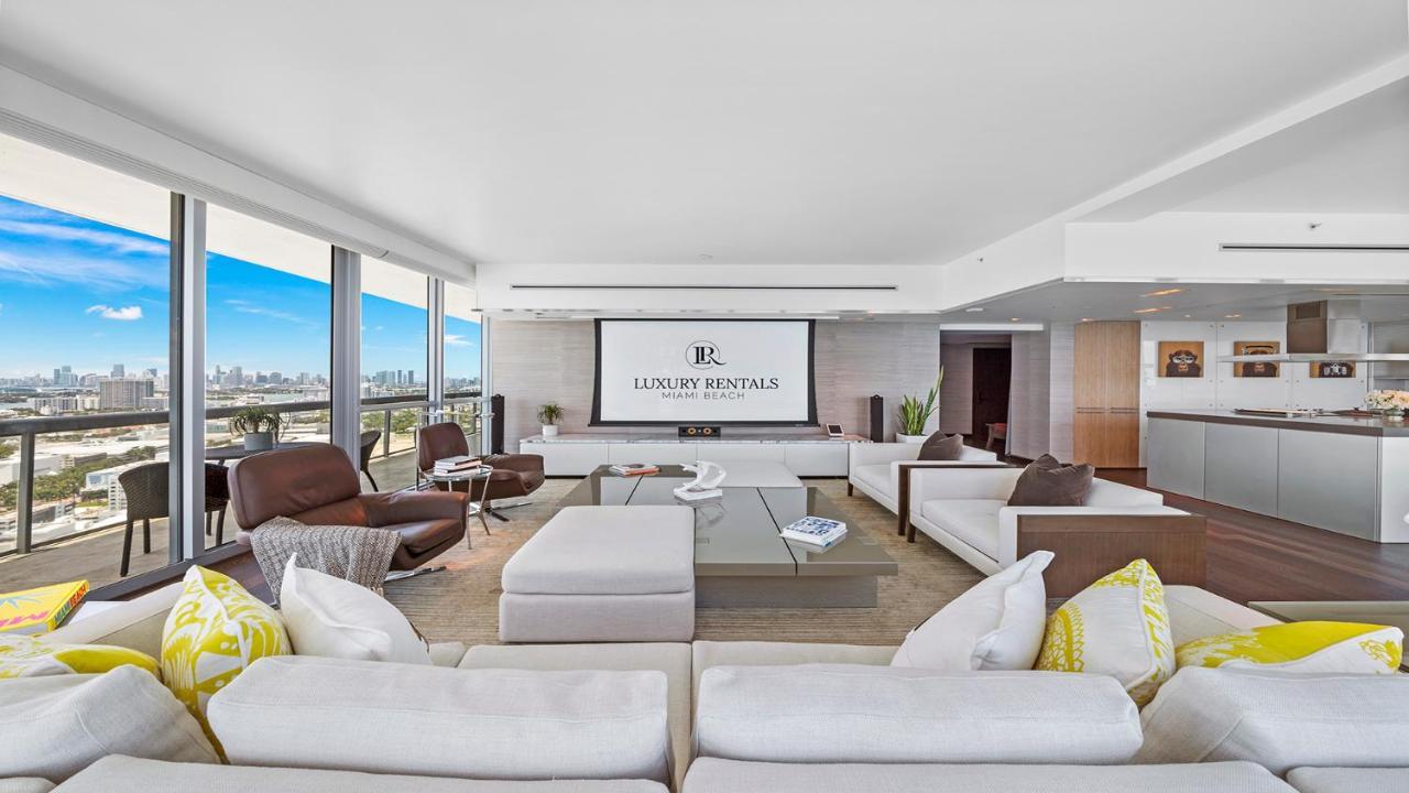 Oceanfront Private Penthouse Condo At The Setai -3909 Miami Beach Exterior photo