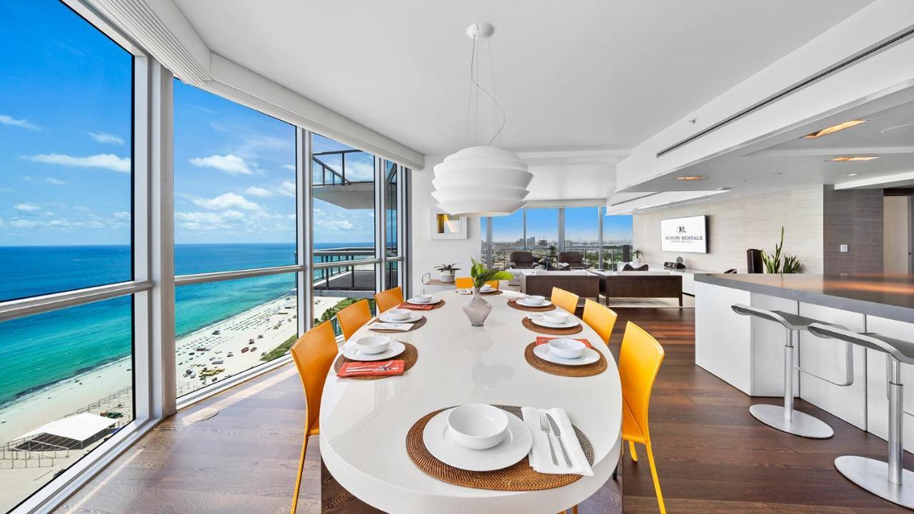 Oceanfront Private Penthouse Condo At The Setai -3909 Miami Beach Exterior photo