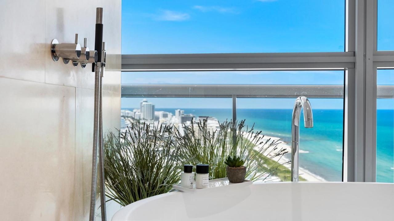 Oceanfront Private Penthouse Condo At The Setai -3909 Miami Beach Exterior photo